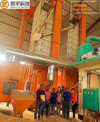 15 Tons per Batch Cross Flow Type Paddy Dryer machine